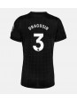 Billige Tottenham Hotspur Radu Dragusin #3 Bortedrakt Dame 2025-26 Kortermet
